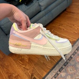 Nike Pastel Air Force 1 Sneakers